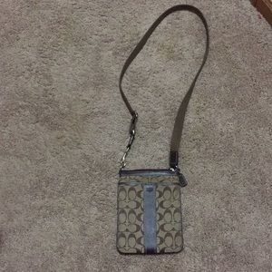 Authentic Coach cross body bag